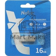 Флешка USB Netac U785C (NT03U785C-016G-32PN), 16Gb, USB3.0/TypeC, R/W 110/45, серебристый