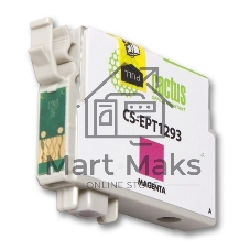 Картридж струйный Cactus CS-EPT1293 (T1293) пурпурный (10 мл) для Epson Stylus Office B42/BX305/BX305F/BX320/BX525/BX625/SX420/SX425