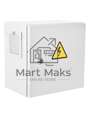 Шкаф ЭКОНОМ уличный всепогодный настенный укомплектованный (В500 Ш500 Г250), комплектация T1-IP54