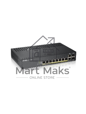 Коммутатор Zyxel NebulaFlex GS1920-8HPV2-EU0101F 8G 8PoE+ 130W управляемый