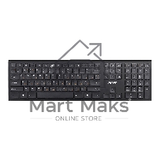 Комплект клавиатура+мышь Acer OKR030 беспроводной, USB, 1200 DPI, чёрный