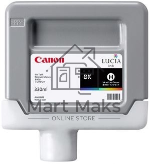 Картридж струйный Canon PFI-307 BK черный (330 мл) для Canon imagePROGRAF iPF830, iPF840, iPF850