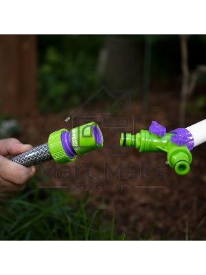 Соединитель пластмассовый быстросъемный для шланга 3/4