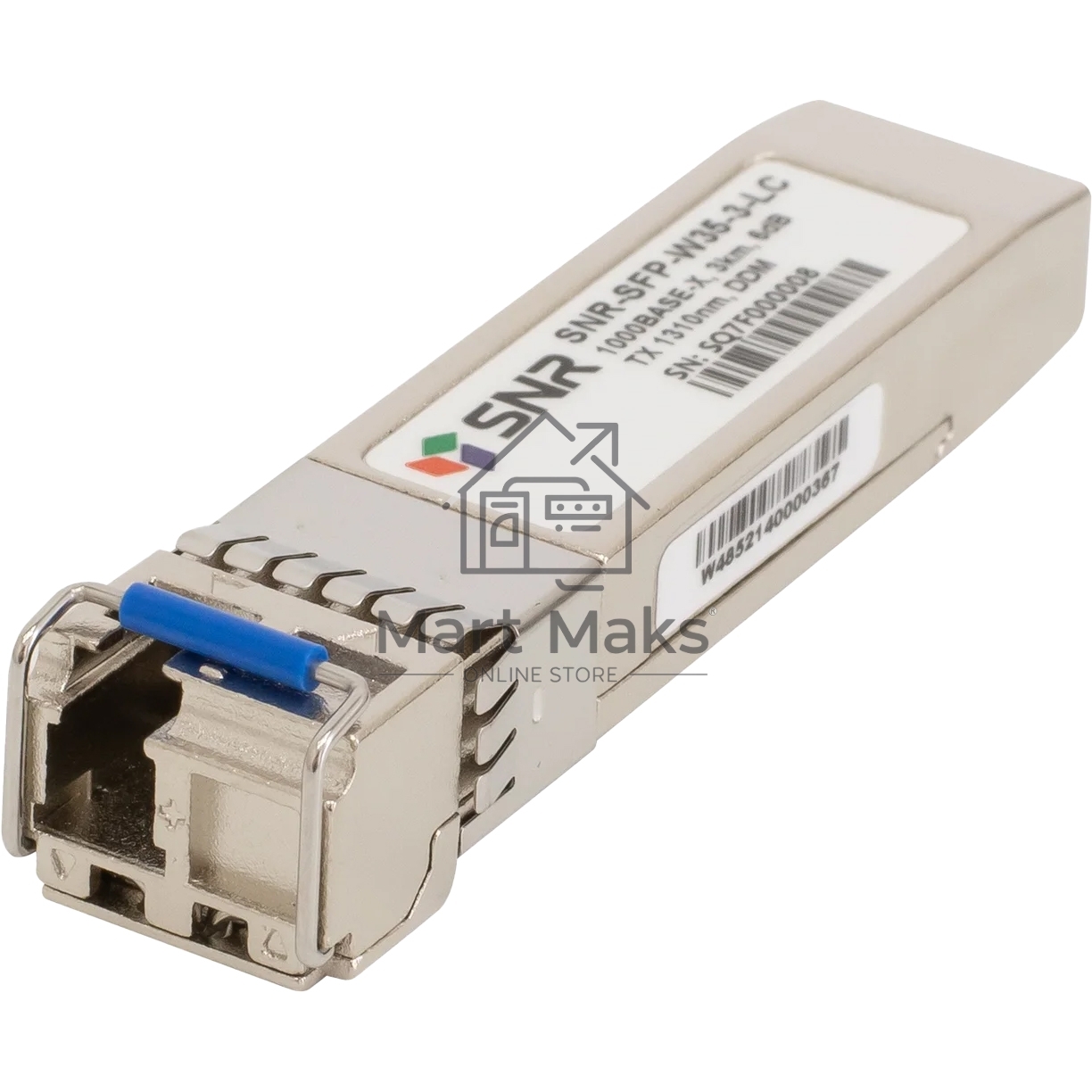 Модуль SFP WDM, дальность до 3км LC (6dB), 1310нм