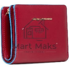 Кошелек женский Piquadro Blue Square PD6660B2R/R красный