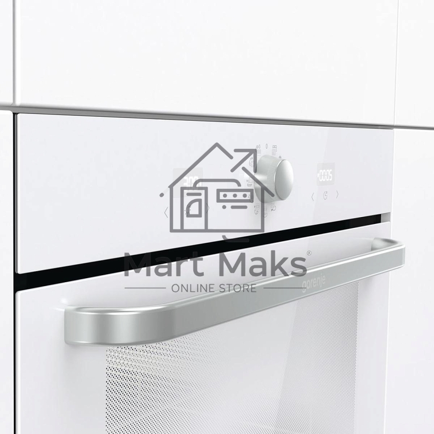 Духовой шкаф Gorenje BOS6737SYW, 77л, дверца с 2 стеклами, белый