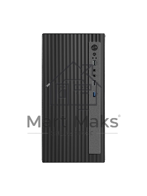 Компьютерный корпус Minitower ExeGate BAA-303MU-AAA450 (mATX, БП AAA450 с вент. 8см, 2*USB+1*USB 3.0, HD Audio, черный)