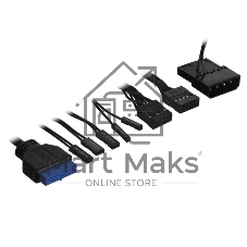 Компьютерный корпус Miditower ExeGate EVO-8243-EVO800 (ATX, БП EVO800RGb с вент. 12 см, 2хUSB+1хUSB 3.0, черный, 3 вент. с RGb подсветкой, боковая панель - закаленное стекло)