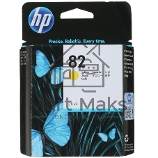 Картридж струйный HP №82 CH568A желтый для HP DJ 510 (28мл)