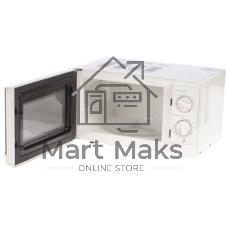 Микроволновая печь Mystery MMW-2012 белый, 20 л, 800 Вт, переключатели - поворотный механизм