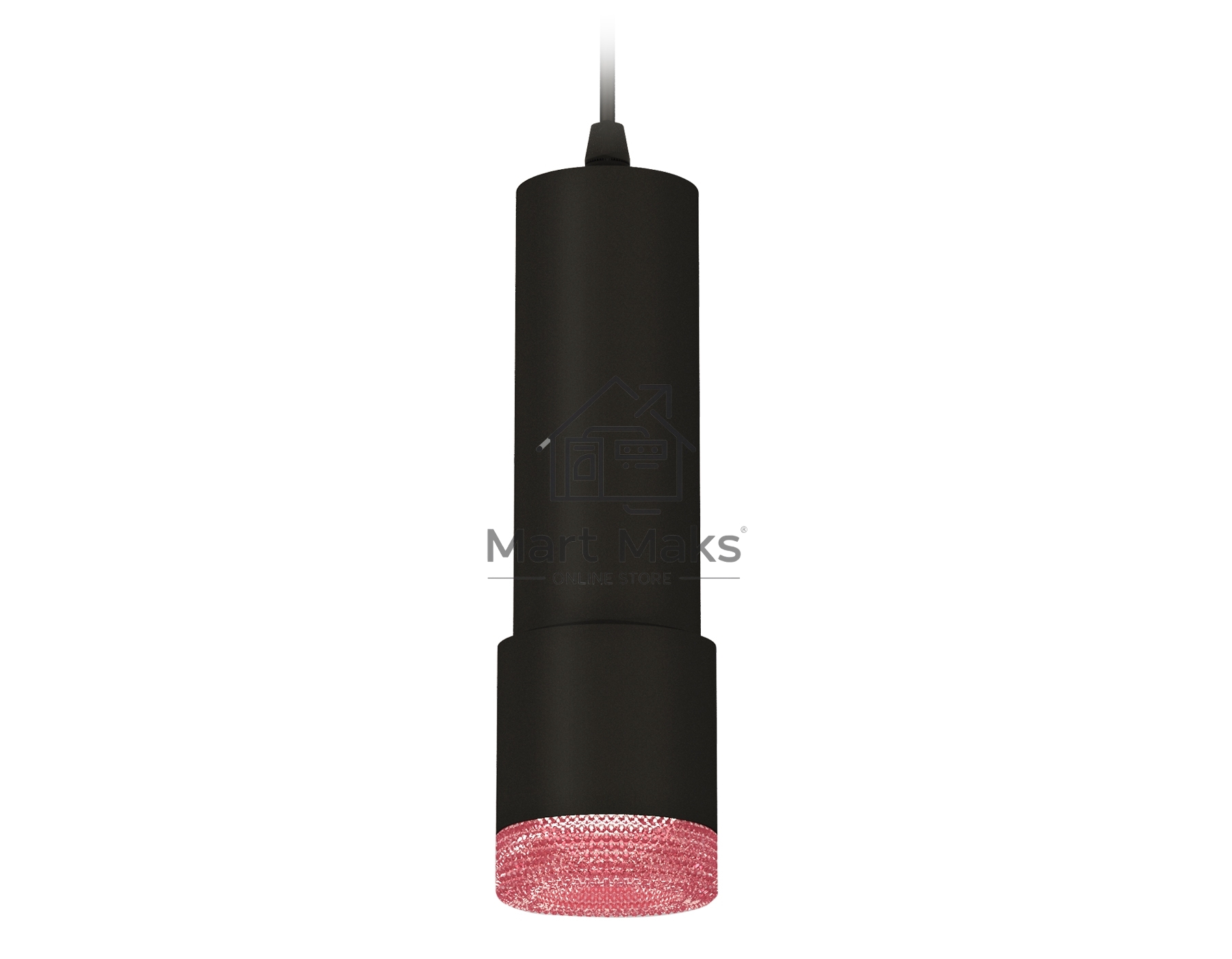 Светильник Ambrella Light XP7402003 SBK/PI черный песок/розовый MR16 GU5.3 (A2302, C6343, A2030, C7402, N7193)