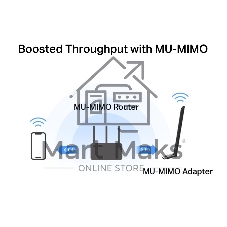 Mercusys MA30H AC1300 Двухдиапазонный Wi-Fi USB-адаптер высокого усиления