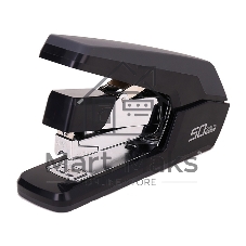 Степлер настольный Deli E0371black Exceed 24/6 26/6 26/8 (50 листов) снижение усилия, черный, 100 скоб, коробка