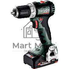 Дрель-шуруповерт Metabo BS 18 L BL, 18 В, 2 Ач, 60 Нм,  бесщеточный
