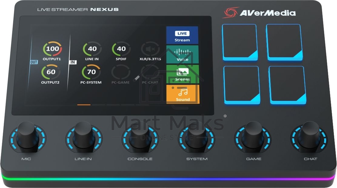 Усилитель для наушников Avermedia NEXUS стацион. (61AX310000AB)