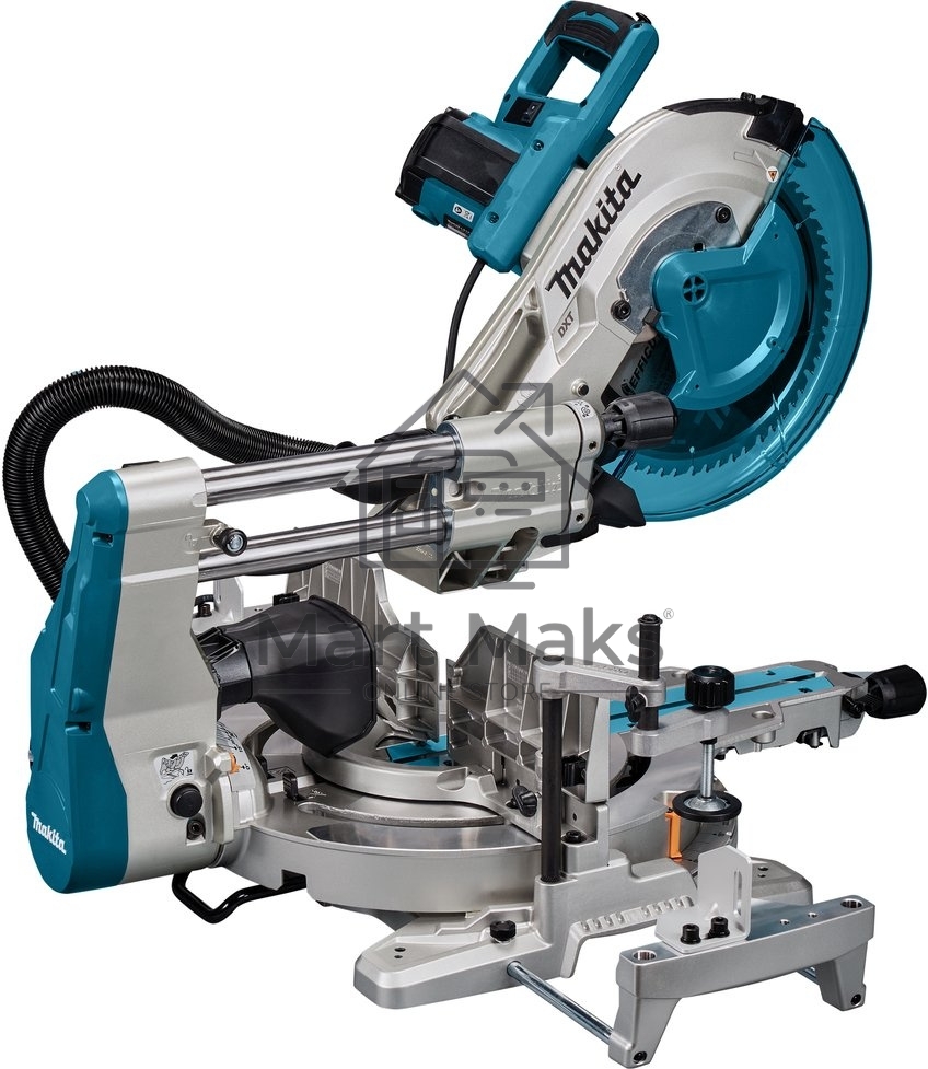 Пила торц Makita LS1219L, 1800Вт,3200об\м,дискф305х30мм,рез-107х363мм,26.5кг,кор,наклон-48\48гр,поворот:52\60гр,лаз