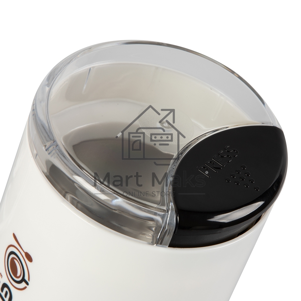 Кофемолка Endever Costa-1053, 250 Вт, 15000 об/мин, вес продукта для помола 100 гр, ABS-пластик, защита от перегрева двигателя