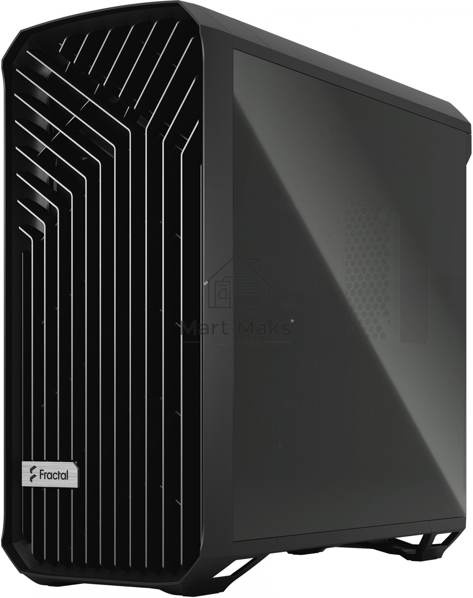 Компьютерный корпус Fractal Design Torrent Black TG Light Tint / E-ATX, TG, 2x3.5, 4x2.5, 7xPCI, 1xUSB-C, 2xUSB3.0 / 2x180mm, 3x140mm fans inc. / FD-C-TOR1A-01