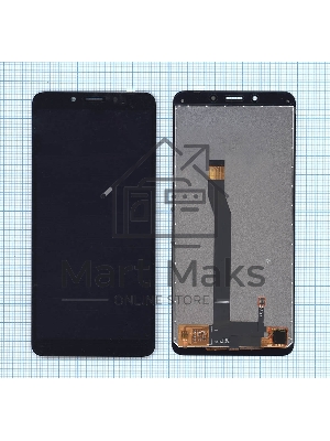 Дисплей для Xiaomi Redmi 6, Redmi 6A в сборе с тачскрином черный