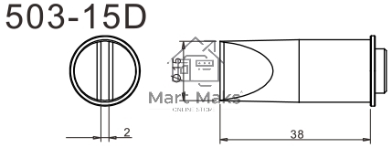 Жало для паяльника Quick 503-15D