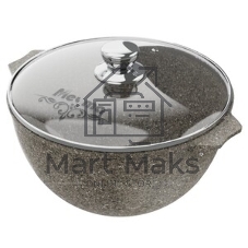 Казан для плова Мечта 54902 Premium mokko 4л