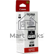Чернила Canon GI-490BK 0663C001 черный для Canon Pixma G1400/2400/3400 (135мл)