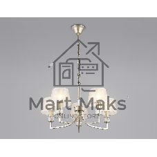 Люстра Ambrella light LH71214/5 CGD золото E14/5 max 40W D620*740
