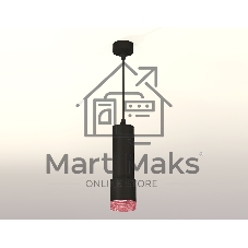 Светильник Ambrella Light XP7402003 SBK/PI черный песок/розовый MR16 GU5.3 (A2302, C6343, A2030, C7402, N7193)