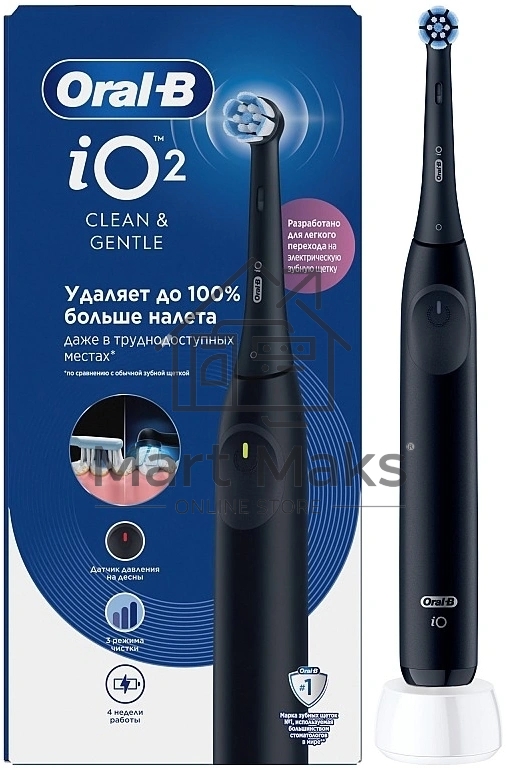 Зубная щетка электрическая Oral-B iO Series 2 iOS2.1D9.0 черный
