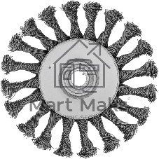 Щетка Matrix для УШМ, 125 мм, М14, 