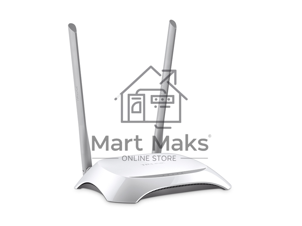 Роутер беспроводной TP-Link TL-WR840N N300 10/100BASE-TX белый