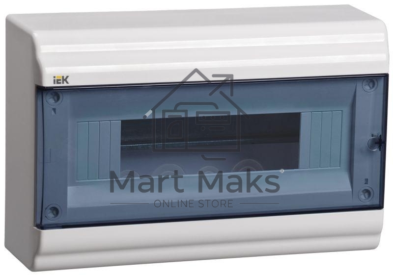 Бокс IEK MKP82-N-12-41-10 ЩРН-П-12 модулей навесн.пластик IP41 PRIME