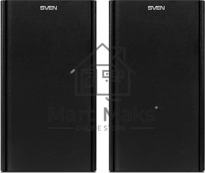 Колонки Sven SPS-614 2.0 (2x20W, Bluetooth, дерево, black)