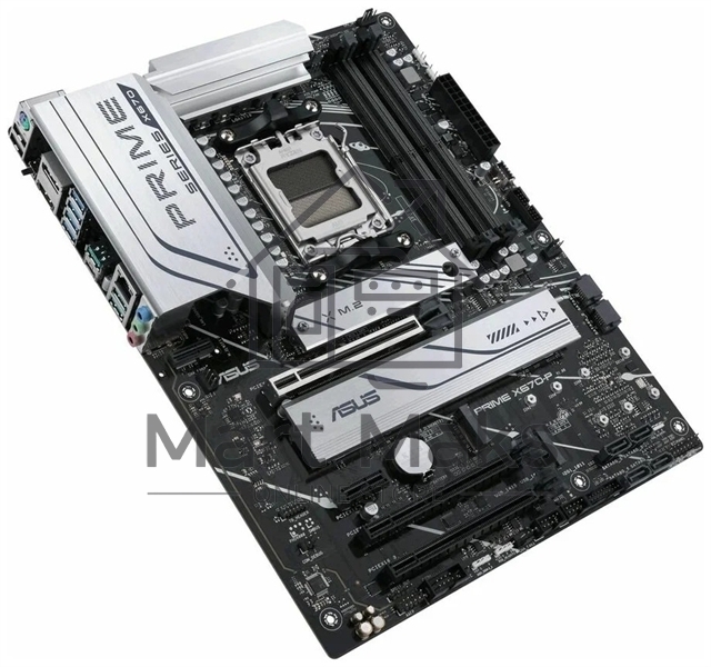 Материнская плата ASUS PRIME X670-P, AM5, AMD X670, 4xDDR5, 6xSATA, 3xM.2, 1xPCI-E 4.0 x16, 2xPCI-E 4.0 x4, 1xPCI-E x1, 1xHDMI, 1xDP, 1x 2.5Gb LAN, 2xUSB-A 2.0, 3xUSB-A 3.2 Gen 1, 3xUSB-A 3.2 Gen 2, 1xUSB-C 3.2 Gen 2x2, 3x3.5 мм, 7.1, ATX.
