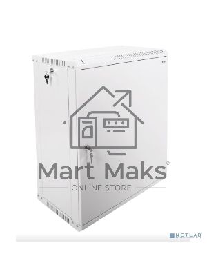 Шкаф телекоммуникационный настенный разборный 15U (600х350) дверь металл, ШРН-Э-15.350.1