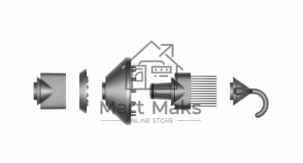 Фен Dyson Supersonic HD07 Bright Nickel/Bright Copper 1600Вт никель/медный