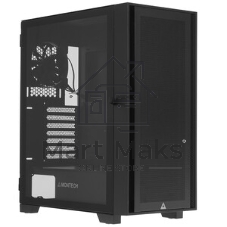 Компьютерный корпус Montech AIR 1000 LITE черный без БП ATX 1x120мм 3x140мм 2xUSB3.0 1xUSB3.1 audio bott PSU