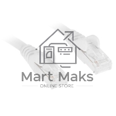 Патч-корд LANMASTER UTP LAN-PC45/U5E-1.0-WH вилка RJ-45-вилка RJ-45 cat.5е 1м белый LSZH (уп.:1шт)
