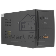 Источник бесперебойного питания ExeGate Power NB-600.LED.AVR.4C13 (600VA/360W, LED, AVR, 4*C13, батарея 12V 7.2Ah, Black)