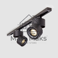 LTB21 / Светильник потолочный светодиодный Klips Черный 15W 4200K