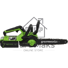 Цепная пила аккумуляторная GreenWorks G40CS30IIK4, 40V, 30 см, с 1* АКБ 4А*ч и ЗУ (2007807UB)
