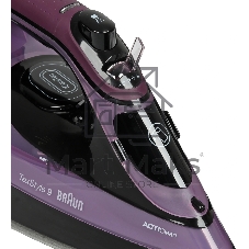 Утюг Braun TexStyle 9 SI9661VI фиолетовый/черный, 3100 Вт, 60 г/мин, 250 г/мин, 330 мл