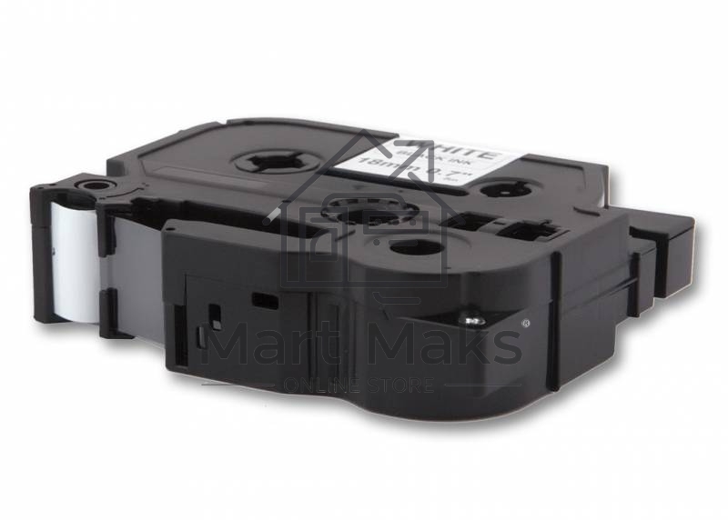 Картридж ленточный Cactus CS-TZ241 18 мм, 8 м, черный шрифт, белый фон, для BROTHER 1230/1280/1280VP/2700VP