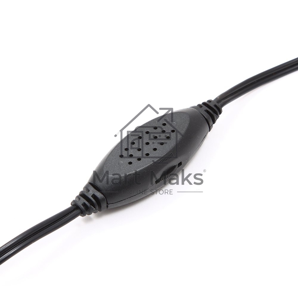 Колонки Gembird SPK-203, черный МДФ,2х3 Вт, регулятор громкости, USB