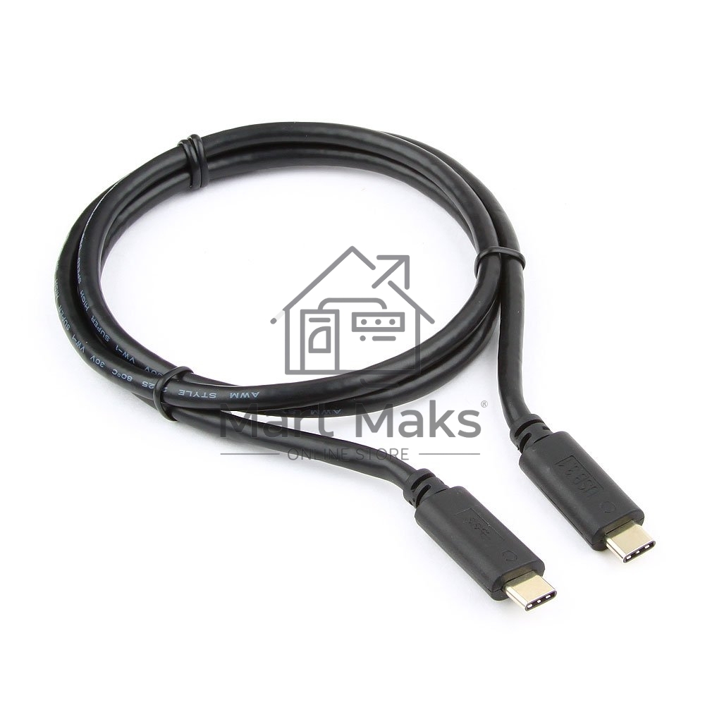 Кабель Cablexpert CCP-USB3.1-CMCM-1M USB3.1TypeC/USB3.1TypeC, 1м,