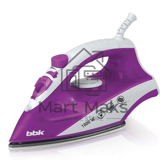 Утюг BBK ISE-1802 фиолетовый