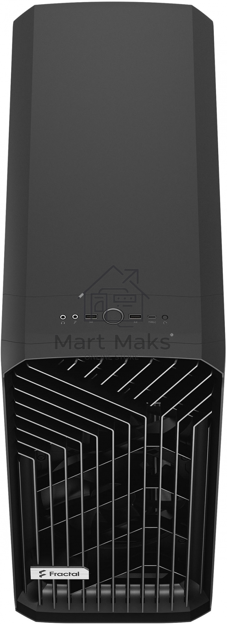 Компьютерный корпус Fractal Design Torrent Black TG Light Tint / E-ATX, TG, 2x3.5, 4x2.5, 7xPCI, 1xUSB-C, 2xUSB3.0 / 2x180mm, 3x140mm fans inc. / FD-C-TOR1A-01