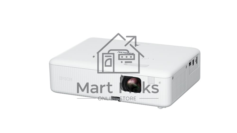 Проектор Epson CO-W01 белый (LCD, 1280×800, 3000Lm, 1,27-1,71:1, 300:1, HDMI, USB-A) (V11HA86040)