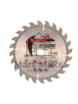 Пильный диск Matrix по дереву, 185x20мм, 24 зуба + кольцо 16/20 Professional