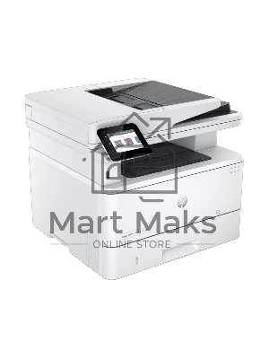 МФУ лазерное HP LaserJet Pro 4103fdw (2Z629A), A4, ч/б, печ. до 40 стр/мин., скан. до 29 стр/мин., 1200 x 1200 dpi (печать) 600x600dpi (скан.), USB, RJ-45, Wi-Fi, BlueTooth, Air Print, Mopria